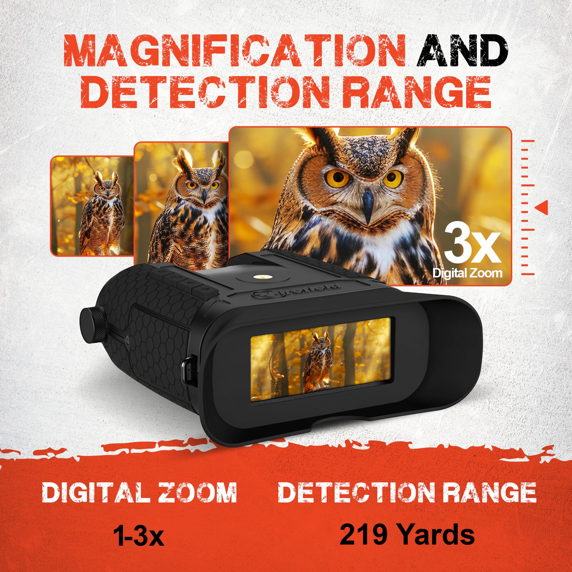 Amazon.com: Firefield Hexcore HD Night Vision Binocular 1-3x